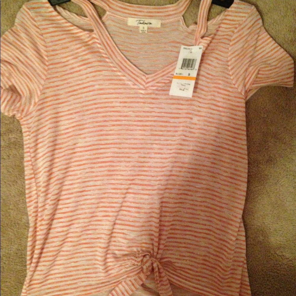 NWT Takara Striped Shirt Sz. S